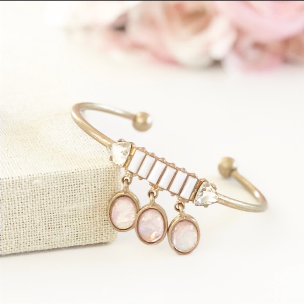 Cuff Opal Stone Bracelet
